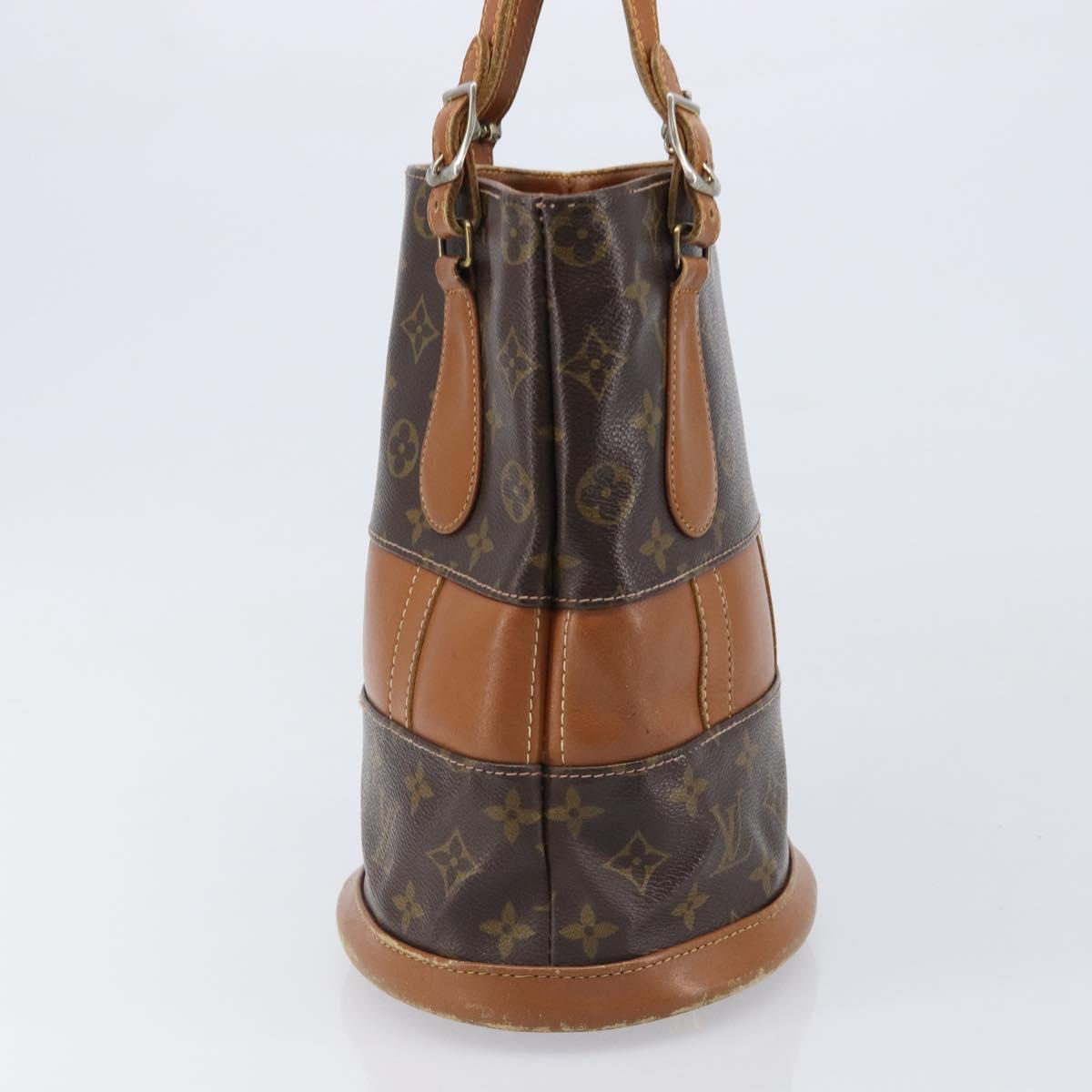 LOUIS VUITTON Monogram Bucket PM Shoulder Bag USA limited M42238 LV Auth 200671
