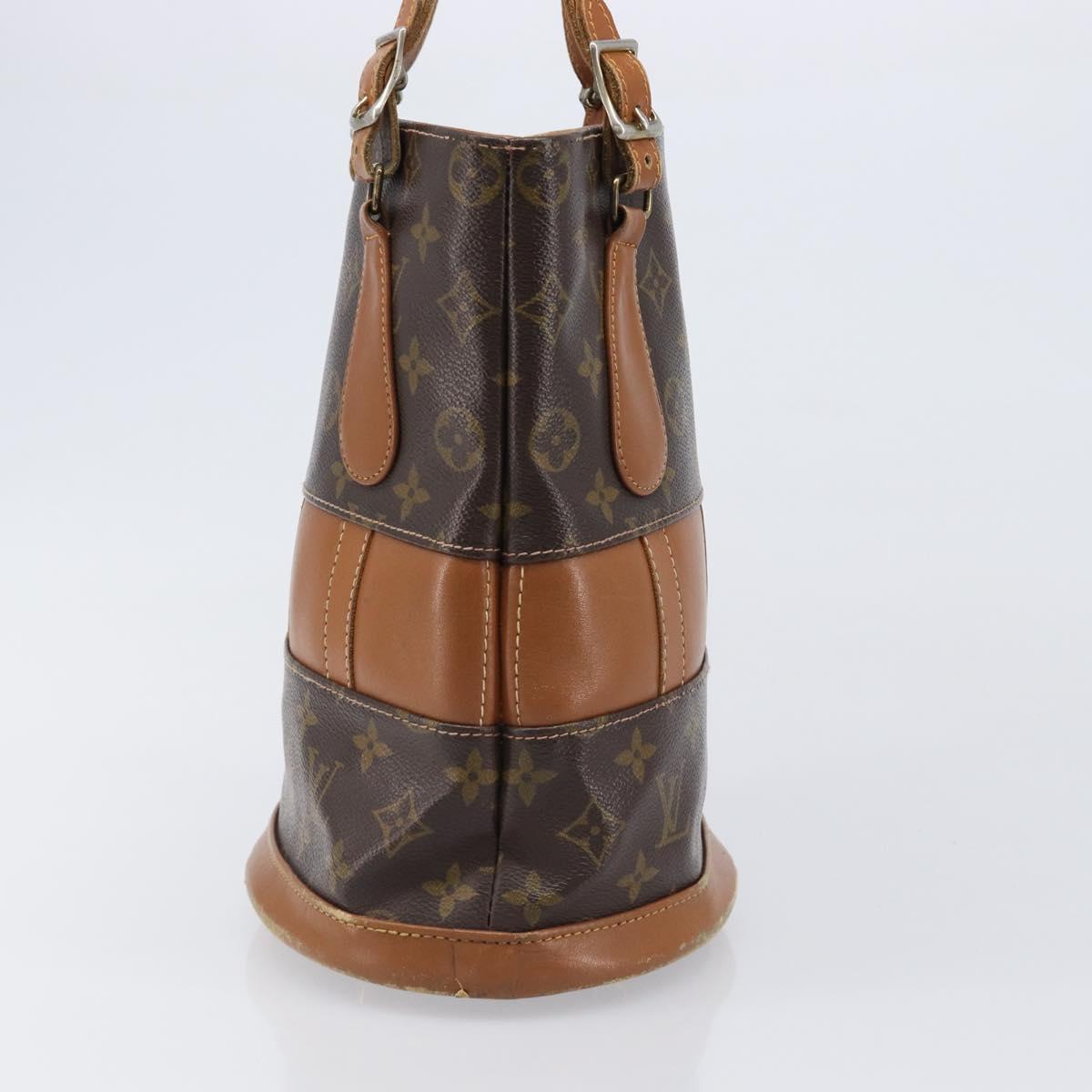 LOUIS VUITTON Monogram Bucket PM Shoulder Bag USA limited M42238 LV Auth 200671