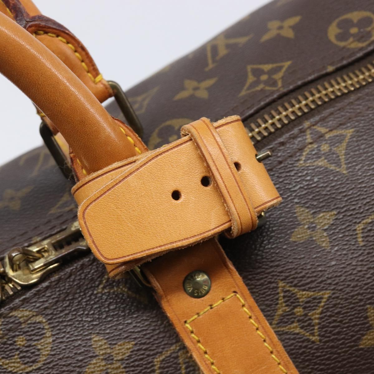 LOUIS VUITTON Monogram Keepall 45 Boston Bag M41428 LV Auth 200672A