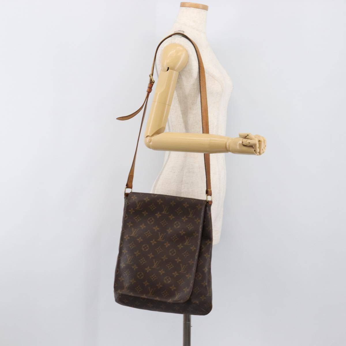 LOUIS VUITTON Monogram Musette Shoulder Bag M51256 LV Auth 200673