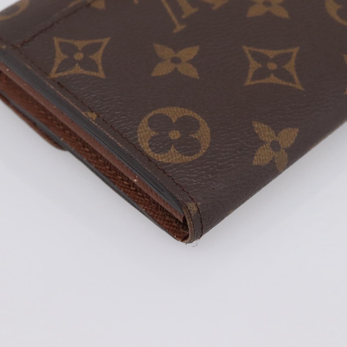 LOUIS VUITTON Monogram Portefeuille Sarah Long Wallet M60531 LV Auth 200688V