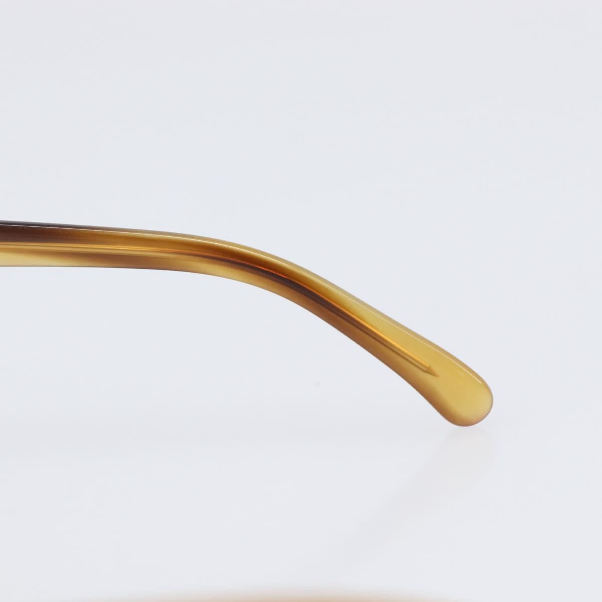 CHANEL Sunglasses plastic Beige CC Auth 200690A