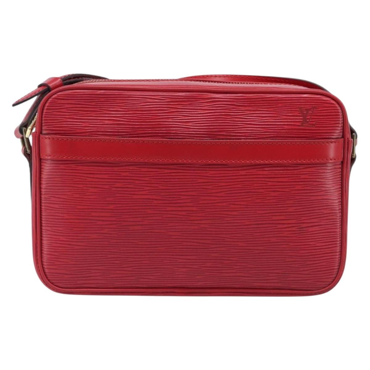 LOUIS VUITTON Epi Trocadero 23 Shoulder Bag Red M52307 LV Auth 200715A