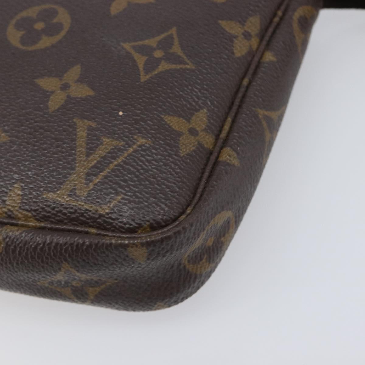 LOUIS VUITTON Monogram Pochette Accessoires Pouch M51980 LV Auth 200720A