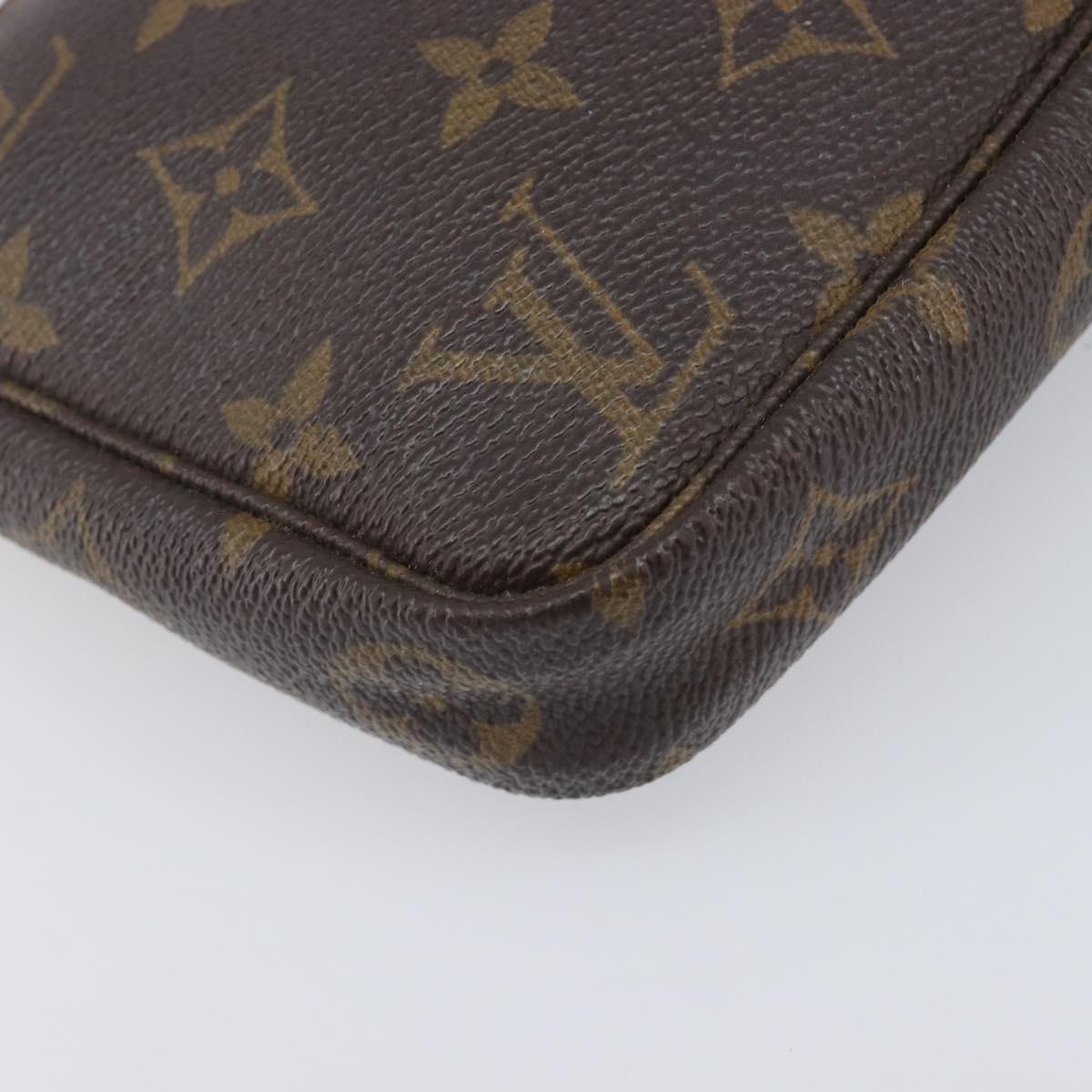 LOUIS VUITTON Monogram Pochette Accessoires Pouch M51980 LV Auth 200720A
