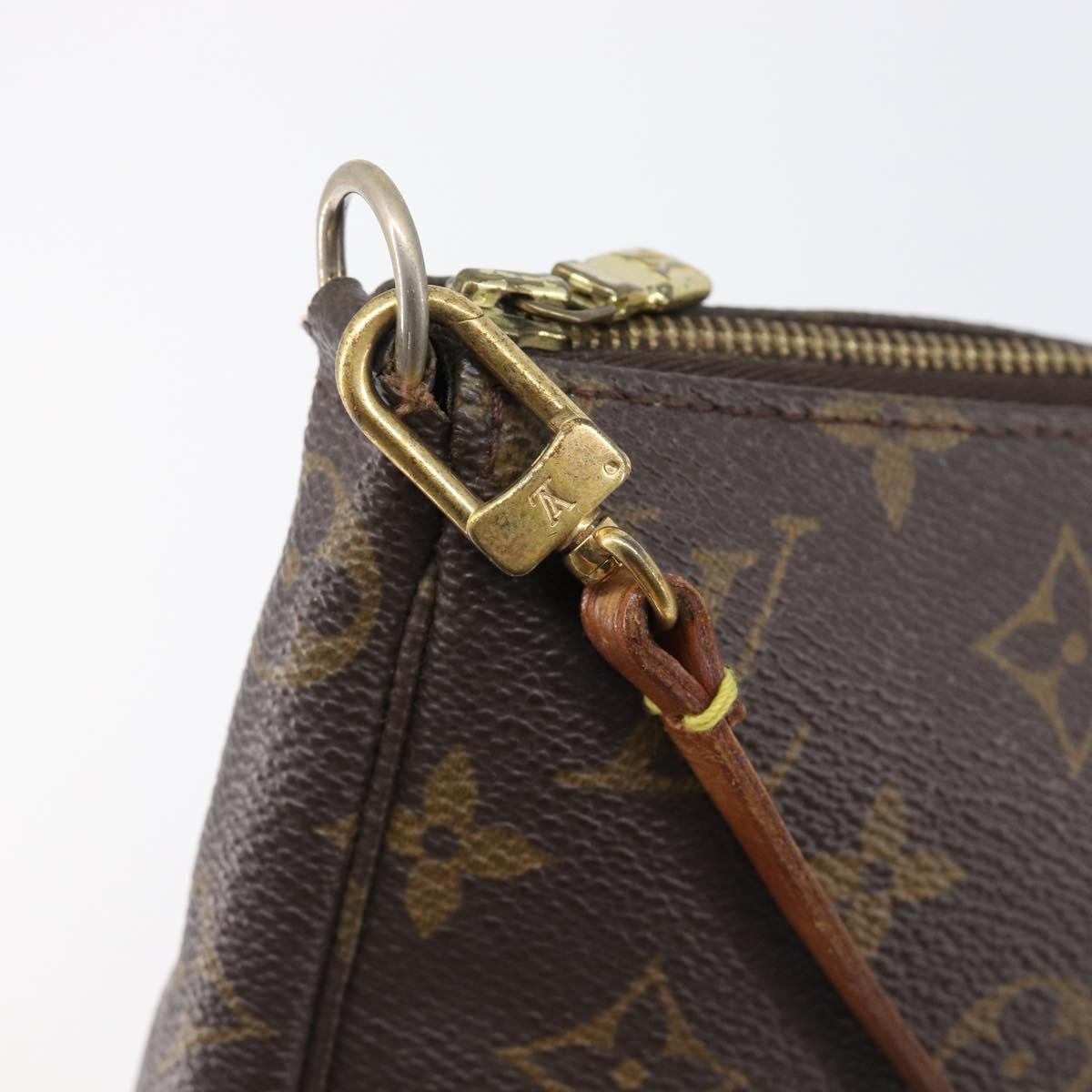 LOUIS VUITTON Monogram Pochette Accessoires Pouch M51980 LV Auth 200720A