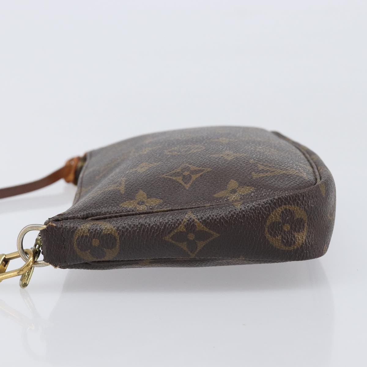 LOUIS VUITTON Monogram Pochette Accessoires Pouch M51980 LV Auth 200720A