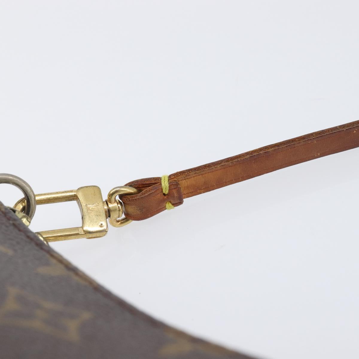 LOUIS VUITTON Monogram Pochette Accessoires Pouch M51980 LV Auth 200720A