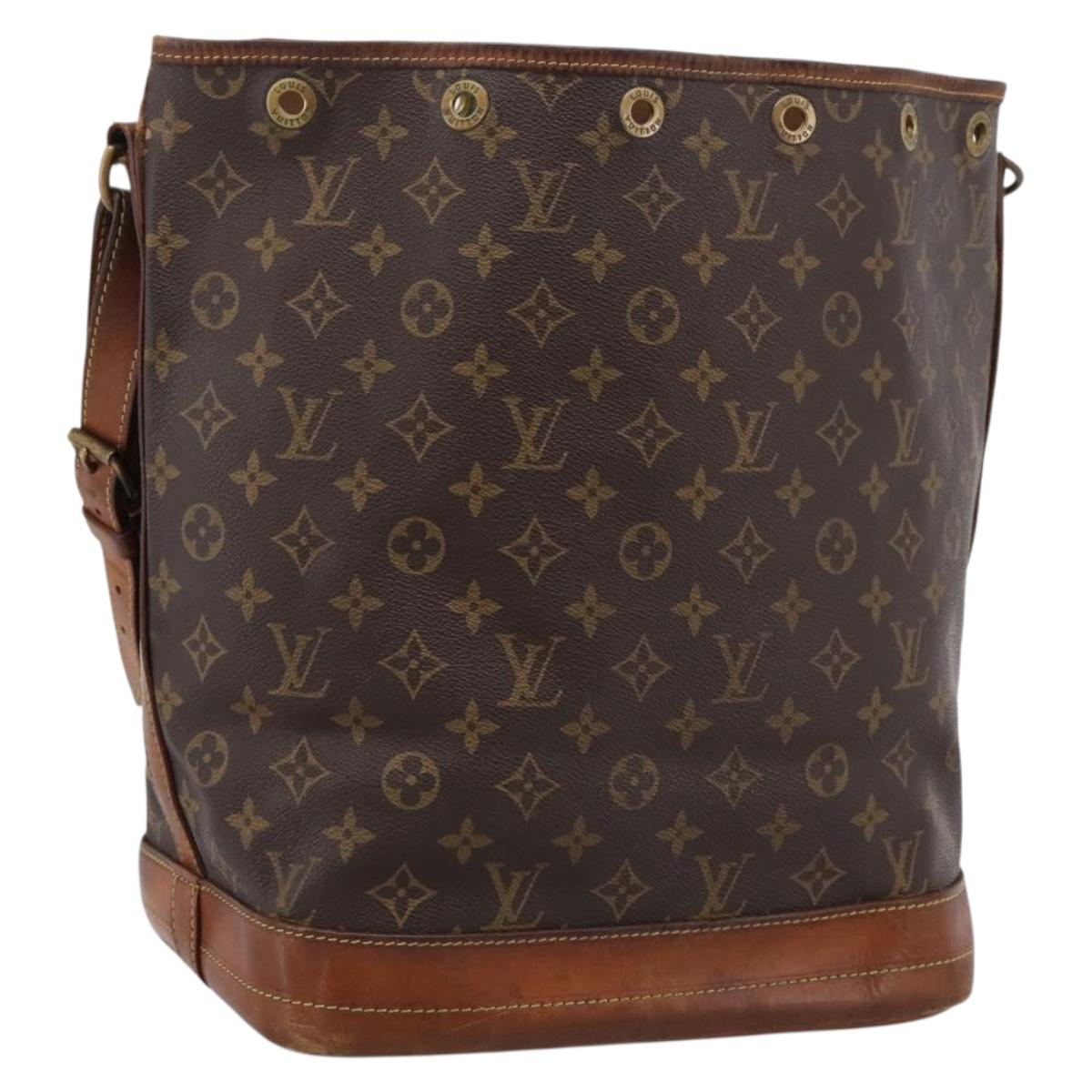 LOUIS VUITTON Monogram Noe Shoulder Bag M42224 LV Auth 200730