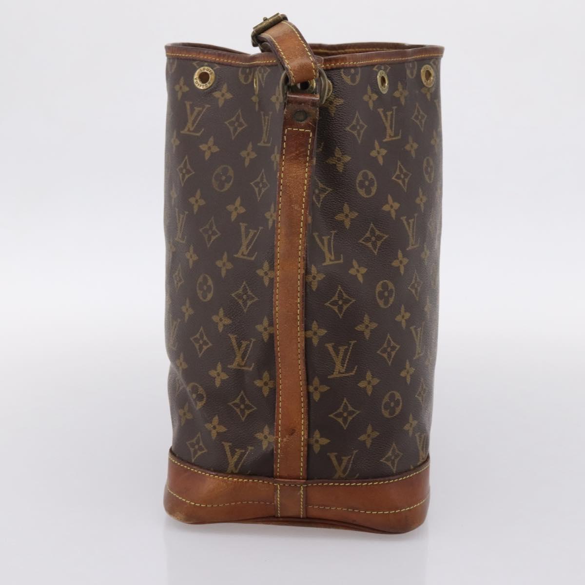 LOUIS VUITTON Monogram Noe Shoulder Bag M42224 LV Auth 200730
