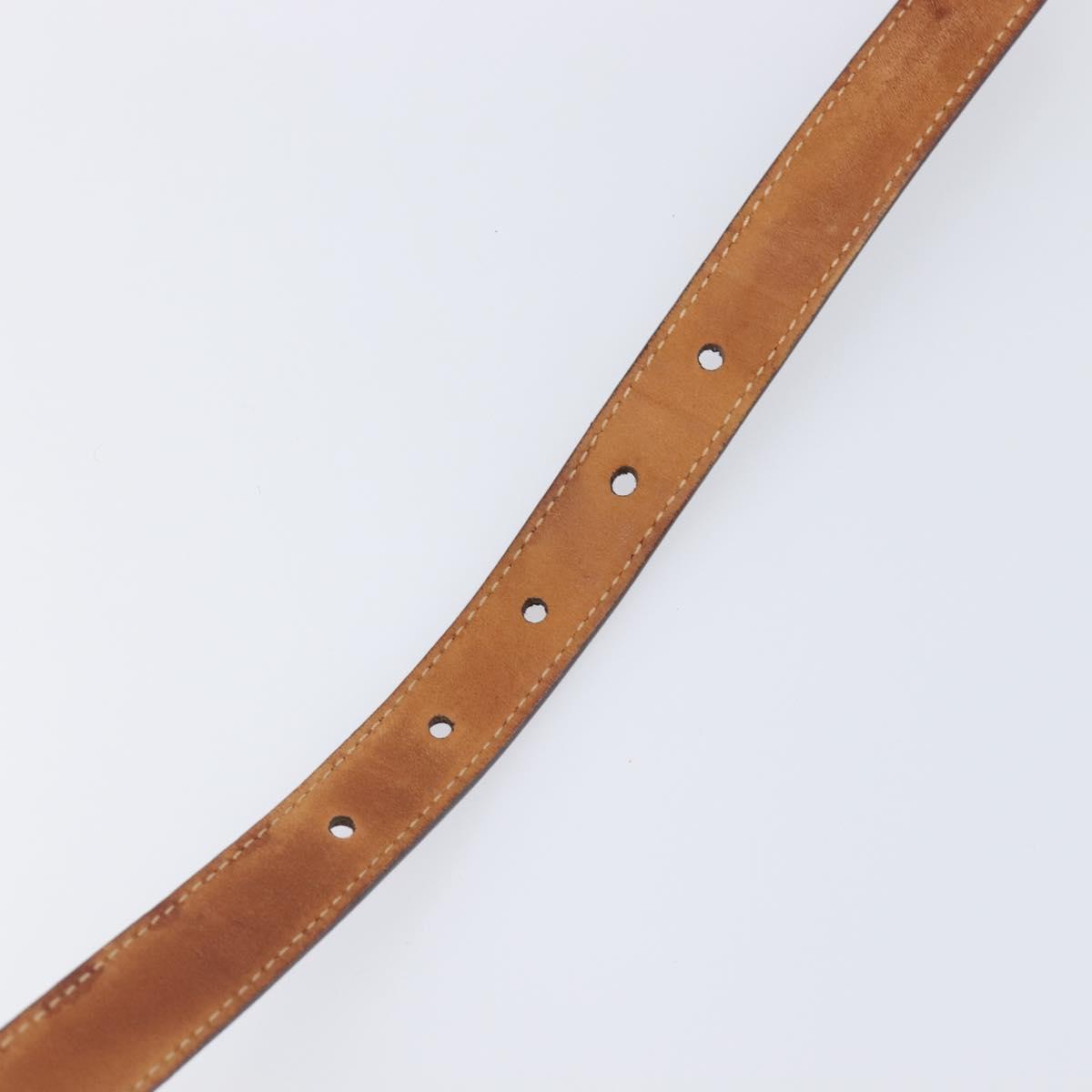 LOUIS VUITTON Monogram Ceinture LV Initials Belt LV Auth 200740