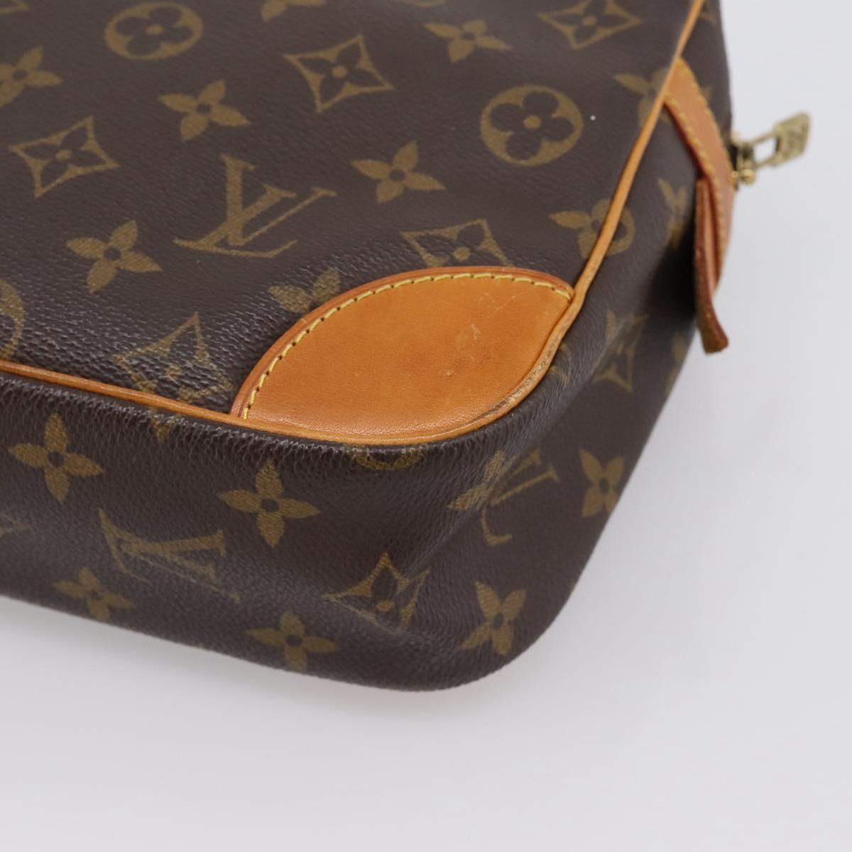 LOUIS VUITTON Monogram Compiegne 28 Clutch Bag M51845 LV Auth 200743