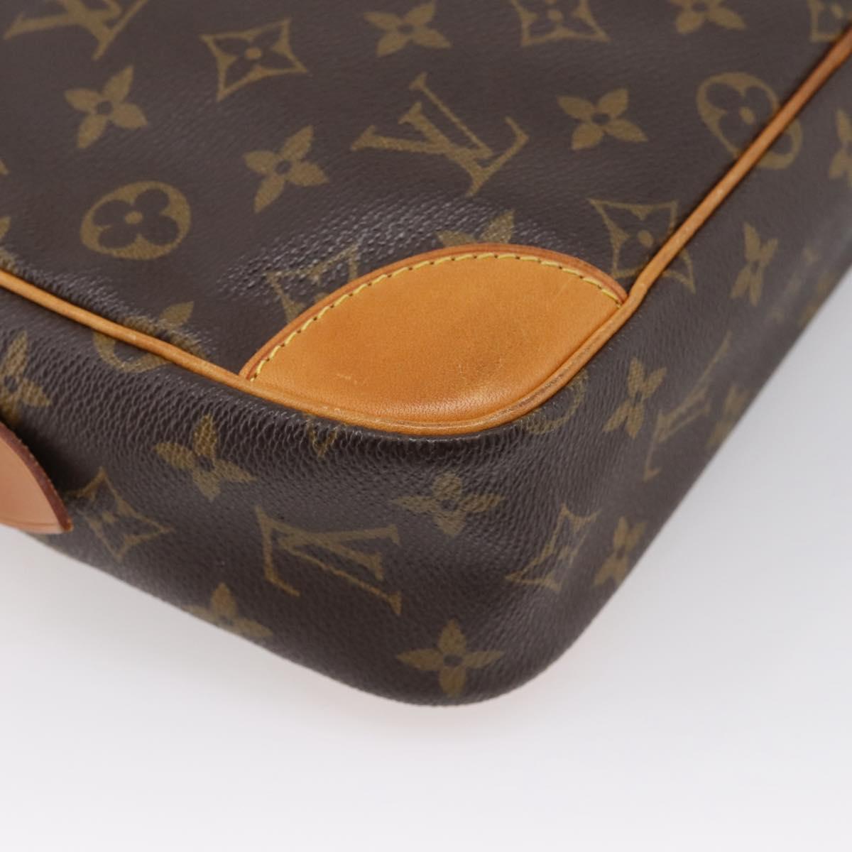 LOUIS VUITTON Monogram Compiegne 28 Clutch Bag M51845 LV Auth 200743