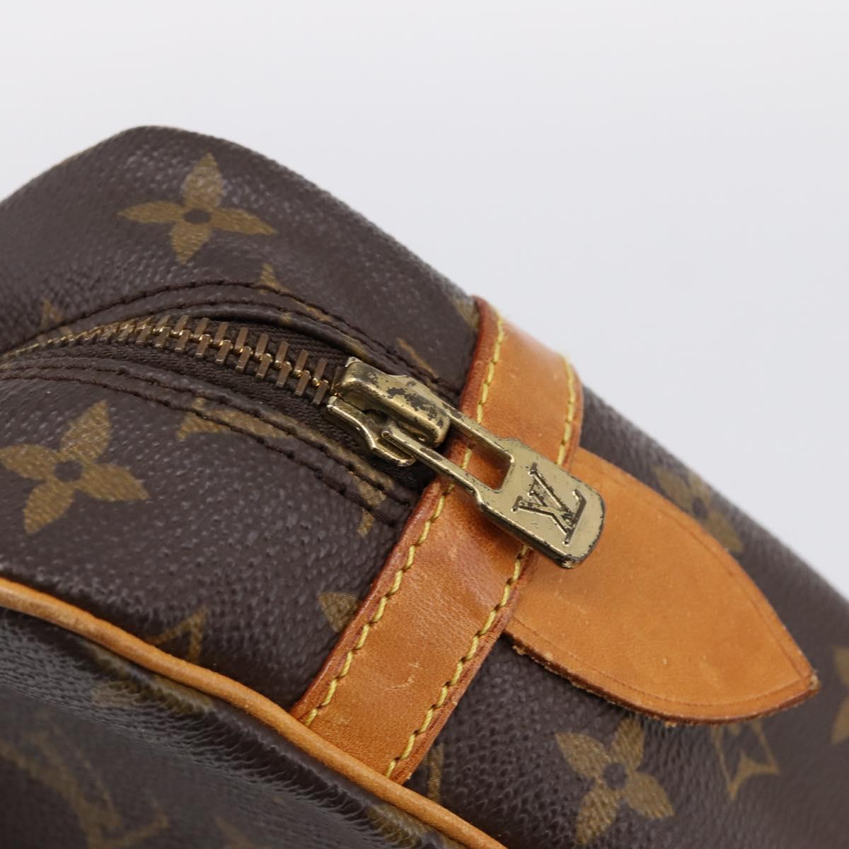 LOUIS VUITTON Monogram Compiegne 28 Clutch Bag M51845 LV Auth 200743