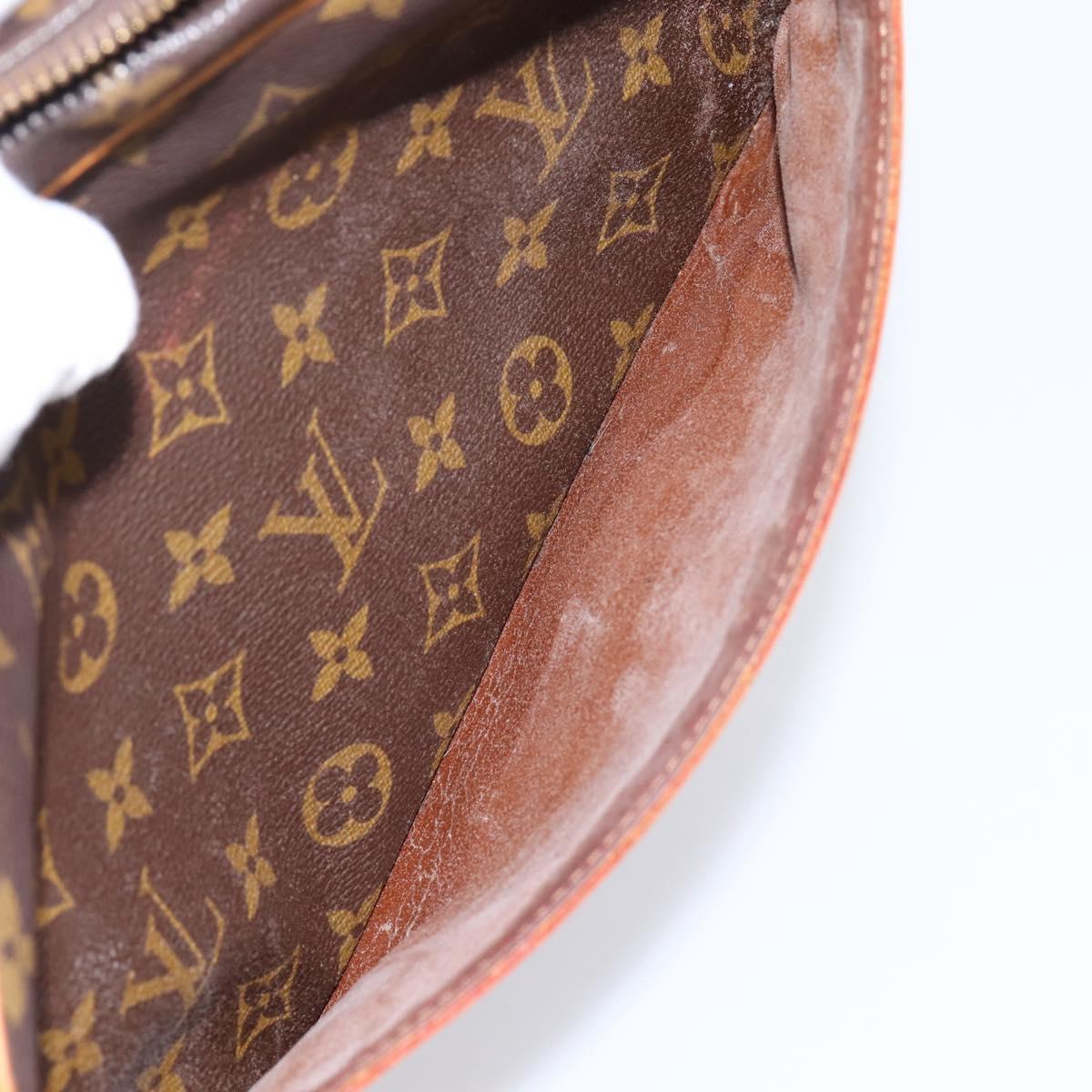 LOUIS VUITTON Monogram Compiegne 28 Clutch Bag M51845 LV Auth 200743