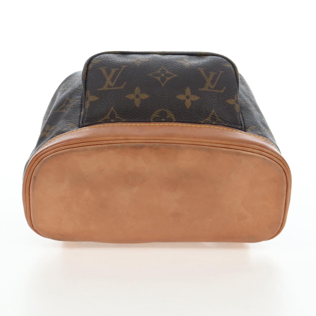 LOUIS VUITTON Monogram Montsouris PM Backpack M51137 LV Auth 200756V
