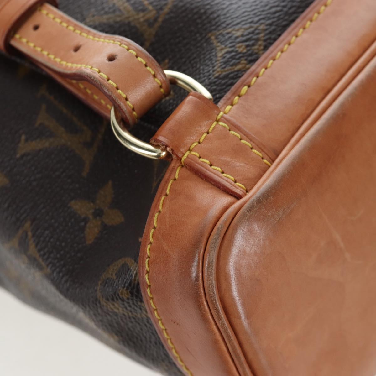 LOUIS VUITTON Monogram Montsouris PM Backpack M51137 LV Auth 200756V