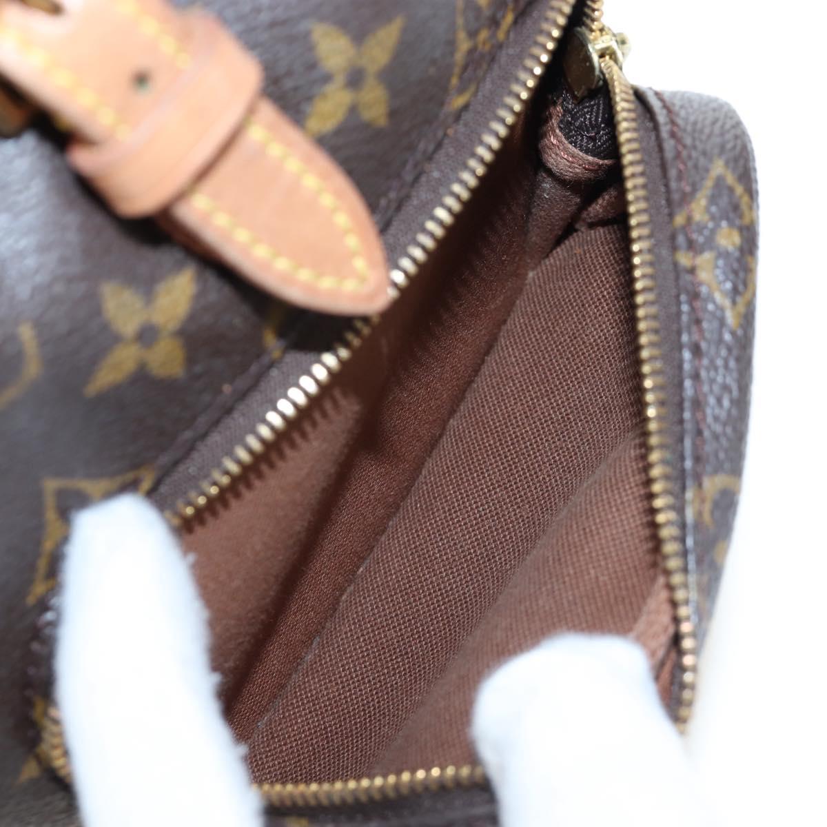 LOUIS VUITTON Monogram Montsouris PM Backpack M51137 LV Auth 200756V