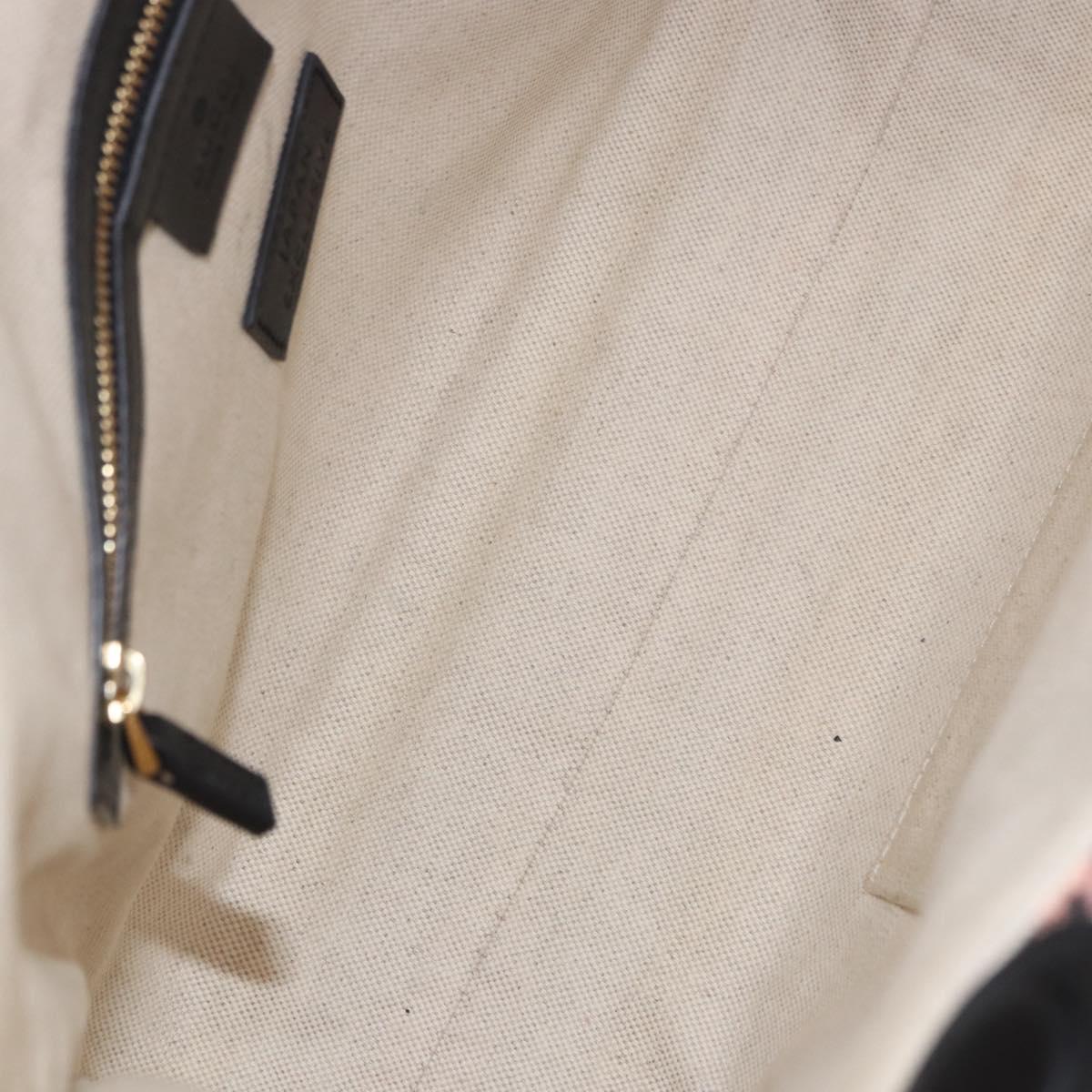 GUCCI Tote Bag Canvas Pink Gold 432684 Auth 200772V