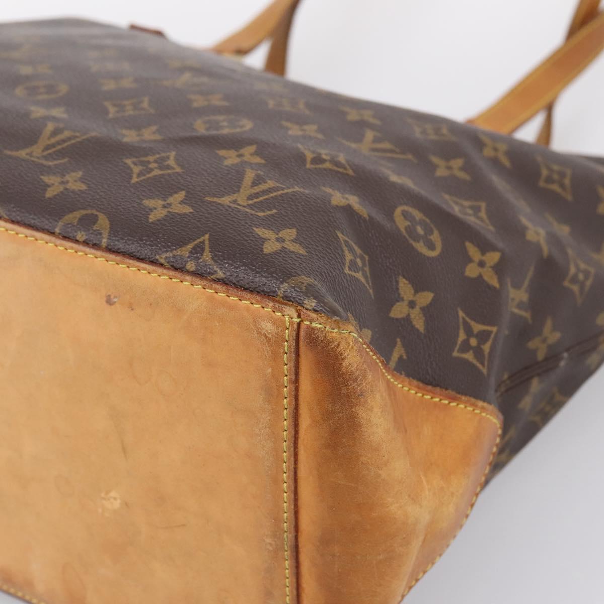 LOUIS VUITTON Monogram Cabas Mezzo Tote Bag M51151 LV Auth 200804