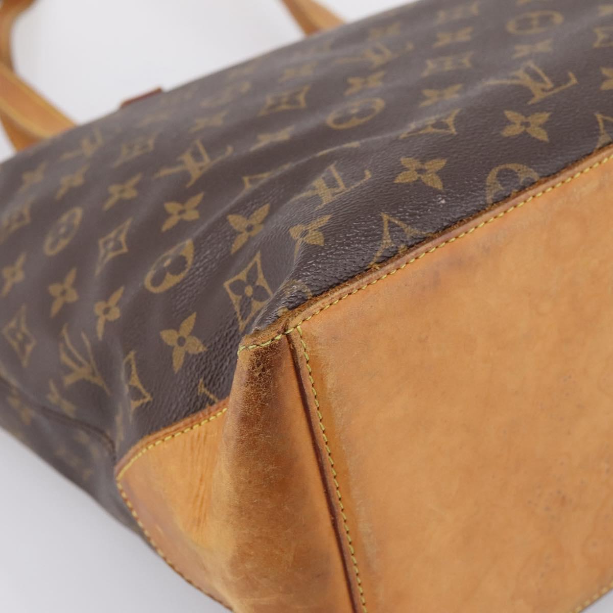 LOUIS VUITTON Monogram Cabas Mezzo Tote Bag M51151 LV Auth 200804