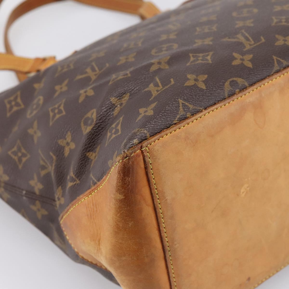 LOUIS VUITTON Monogram Cabas Mezzo Tote Bag M51151 LV Auth 200804