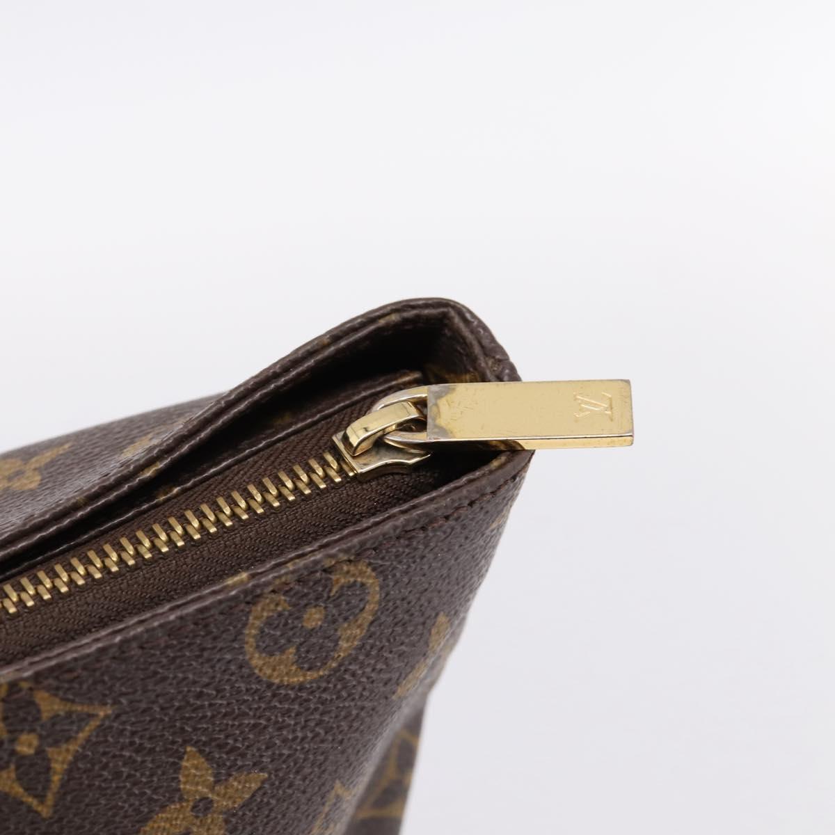 LOUIS VUITTON Monogram Cabas Mezzo Tote Bag M51151 LV Auth 200804