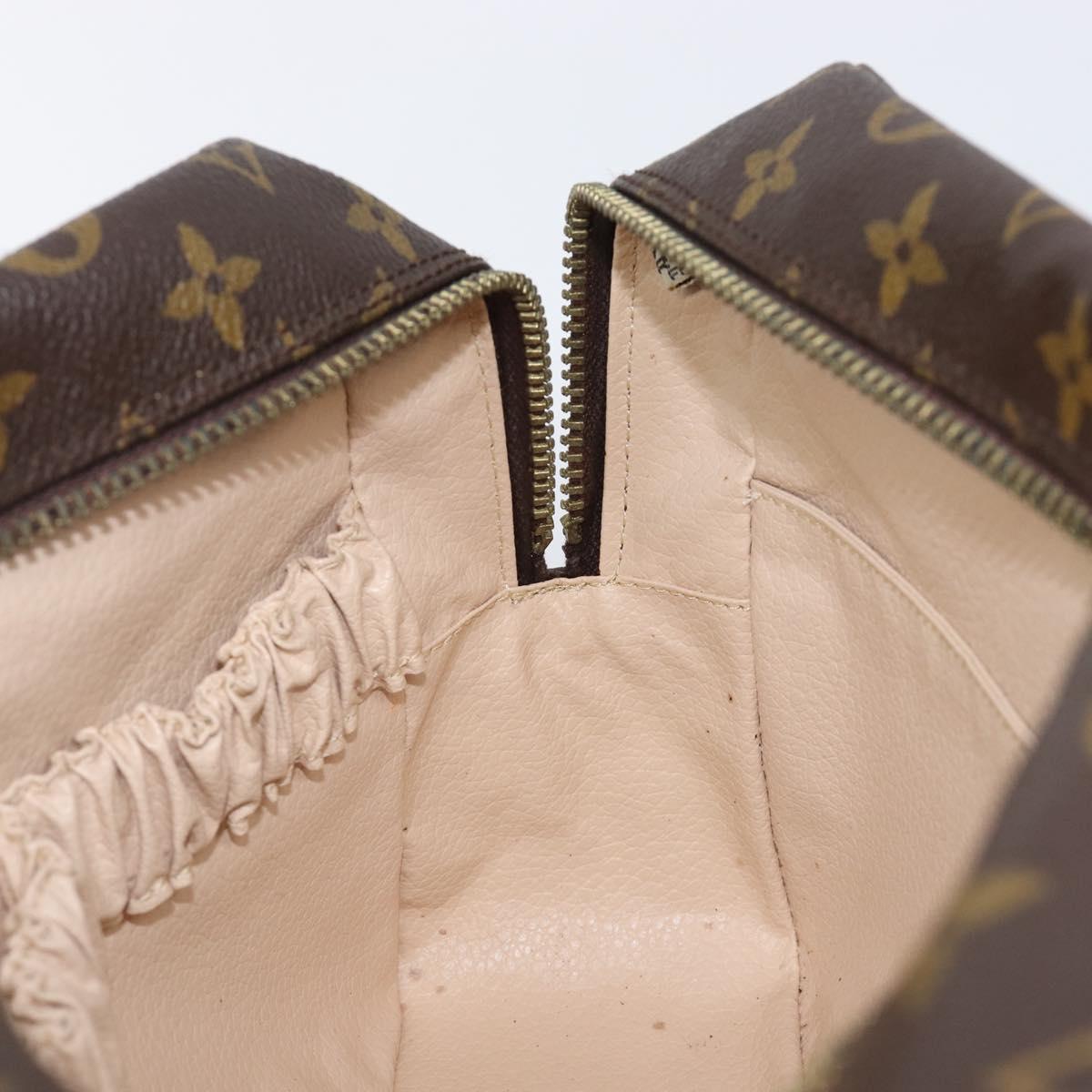 LOUIS VUITTON Monogram Trousse Toilette 28 Clutch Bag M47522 LV Auth 200829V