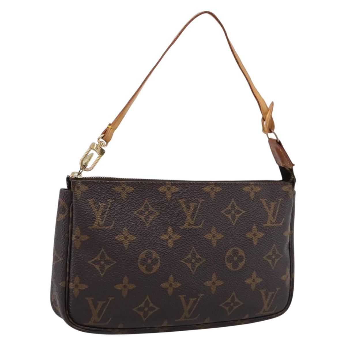 LOUIS VUITTON Monogram Pochette Accessoires Pouch M51980 LV Auth 200833
