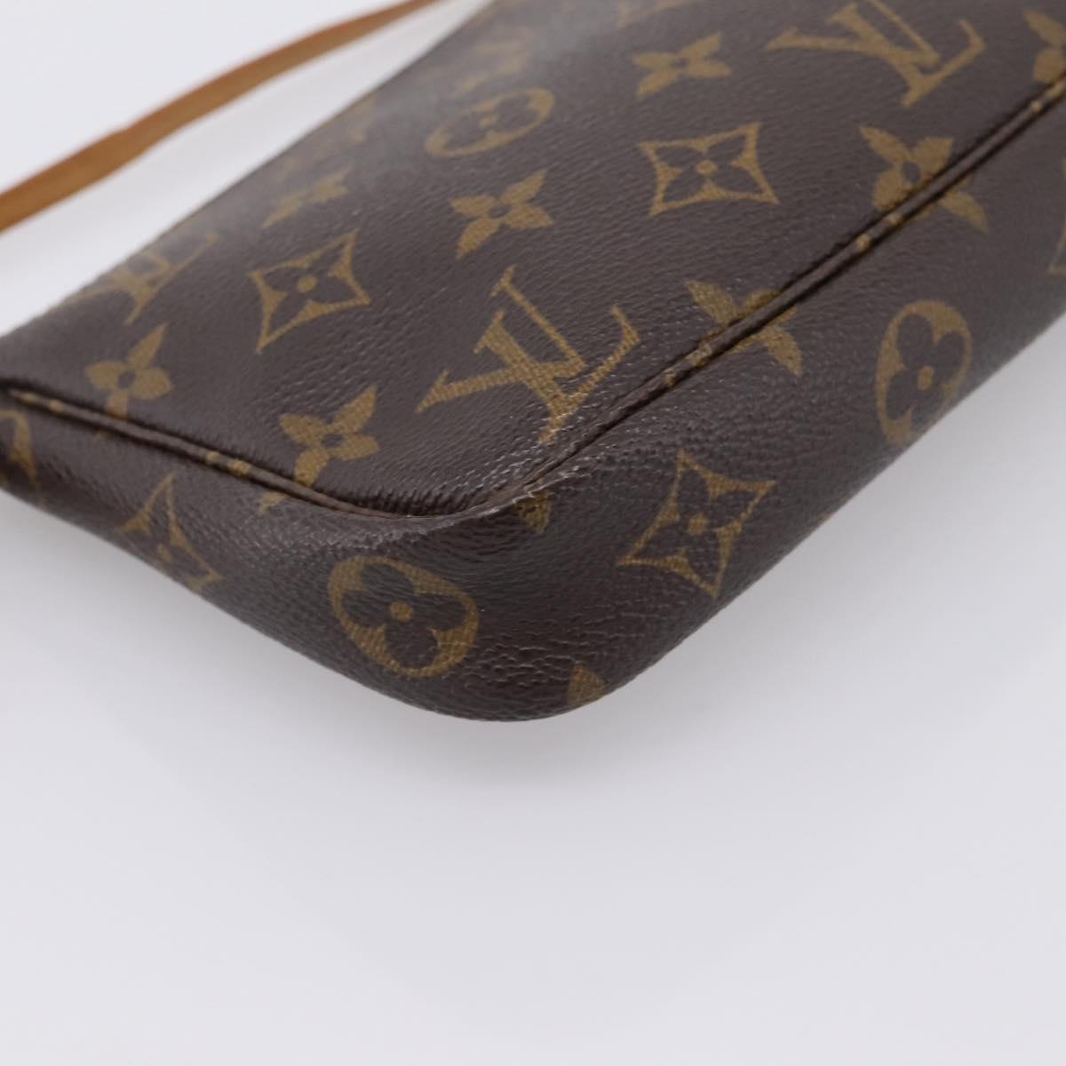 LOUIS VUITTON Monogram Pochette Accessoires Pouch M51980 LV Auth 200833