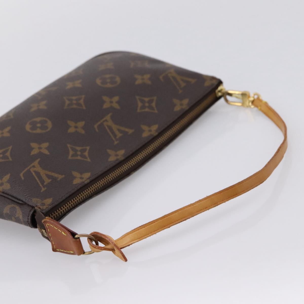 LOUIS VUITTON Monogram Pochette Accessoires Pouch M51980 LV Auth 200833