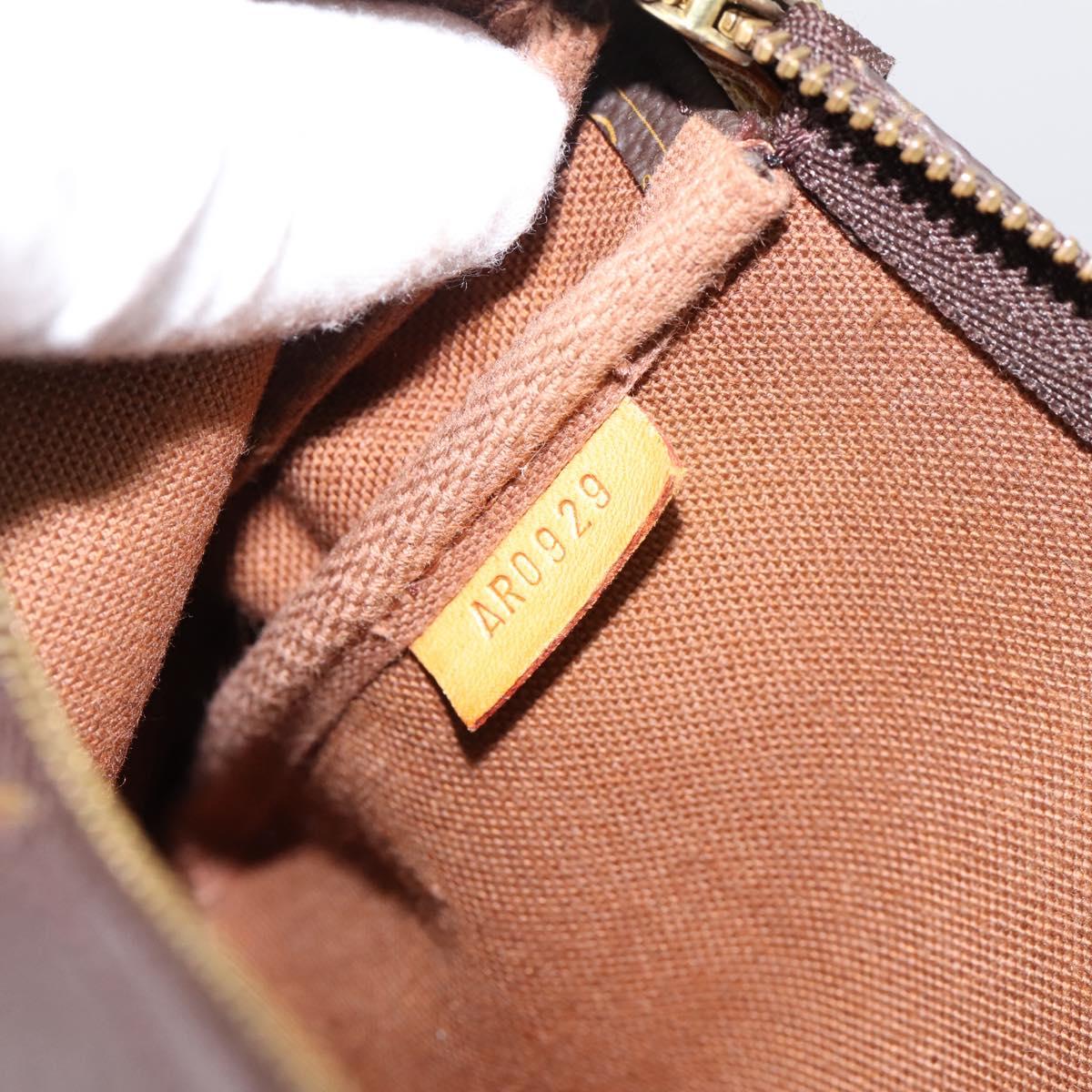 LOUIS VUITTON Monogram Pochette Accessoires Pouch M51980 LV Auth 200837