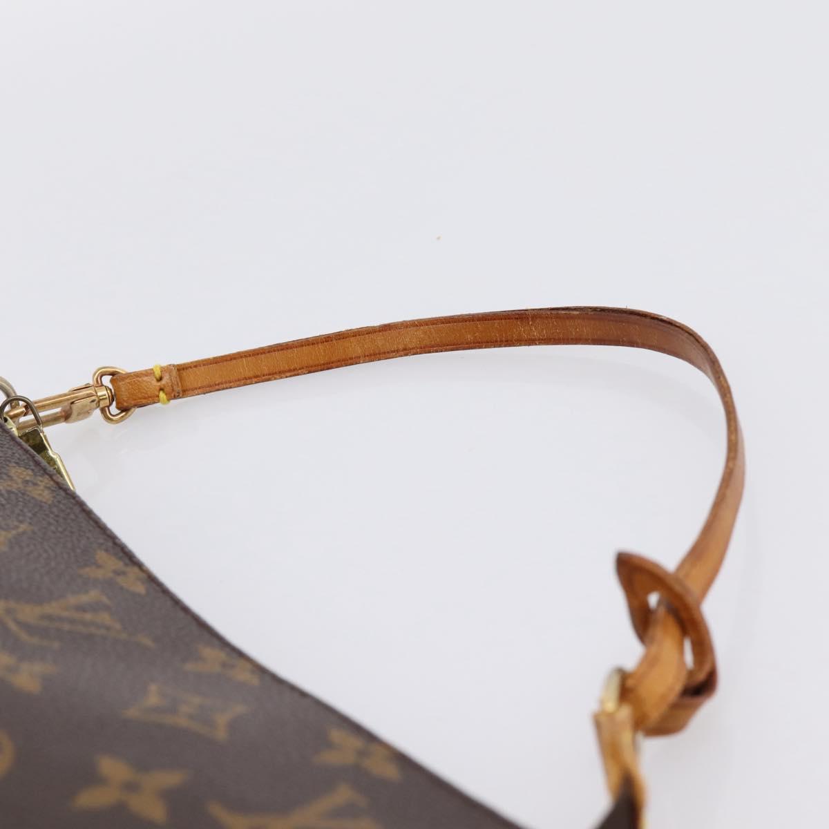 LOUIS VUITTON Monogram Pochette Accessoires Pouch M51980 LV Auth 200837