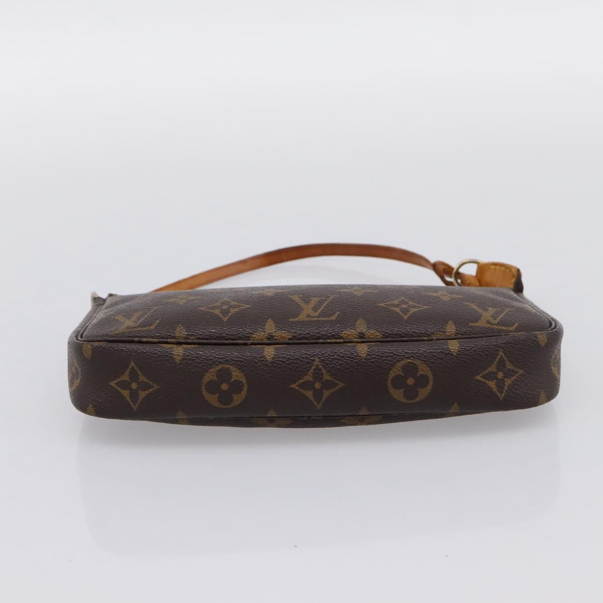 LOUIS VUITTON Monogram Pochette Accessoires Pouch M51980 LV Auth 200837