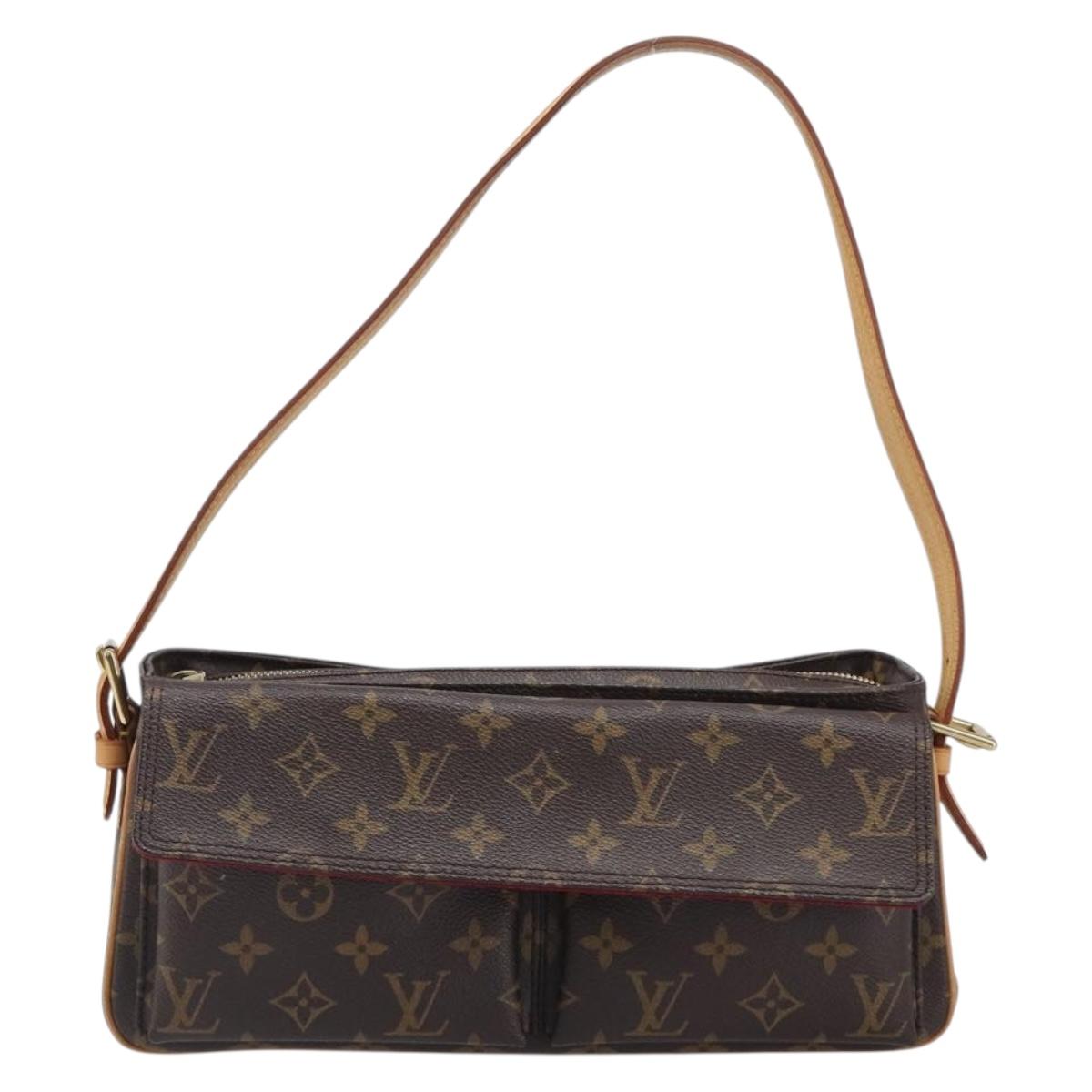 LOUIS VUITTON Monogram Viva Cite MM Shoulder Bag M51164 LV Auth 200839V