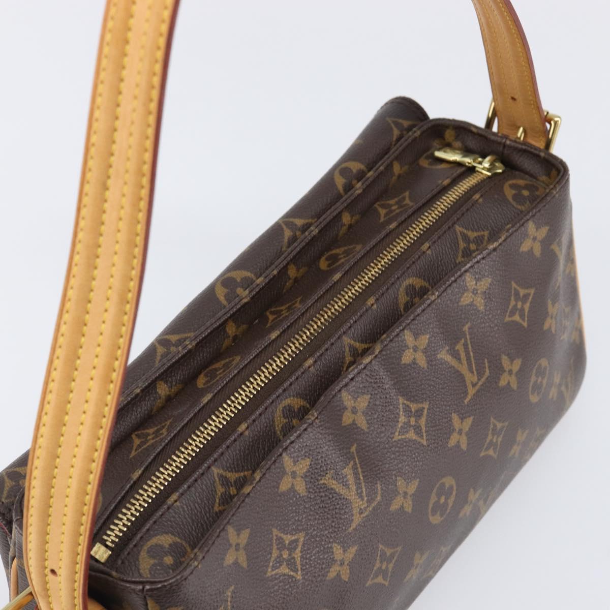 LOUIS VUITTON Monogram Viva Cite MM Shoulder Bag M51164 LV Auth 200839V