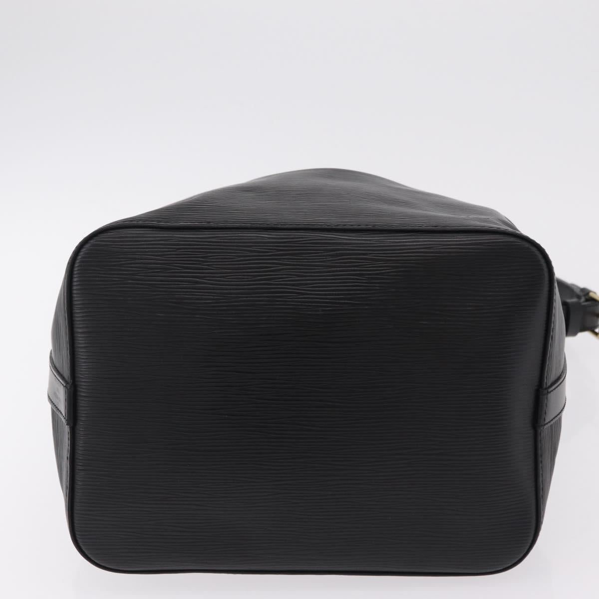 LOUIS VUITTON Epi Petit Noe Shoulder Bag Black M44102 LV Auth 200846