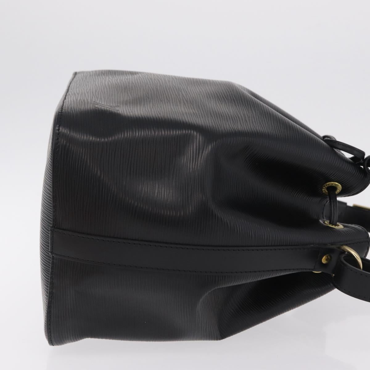 LOUIS VUITTON Epi Petit Noe Shoulder Bag Black M44102 LV Auth 200846