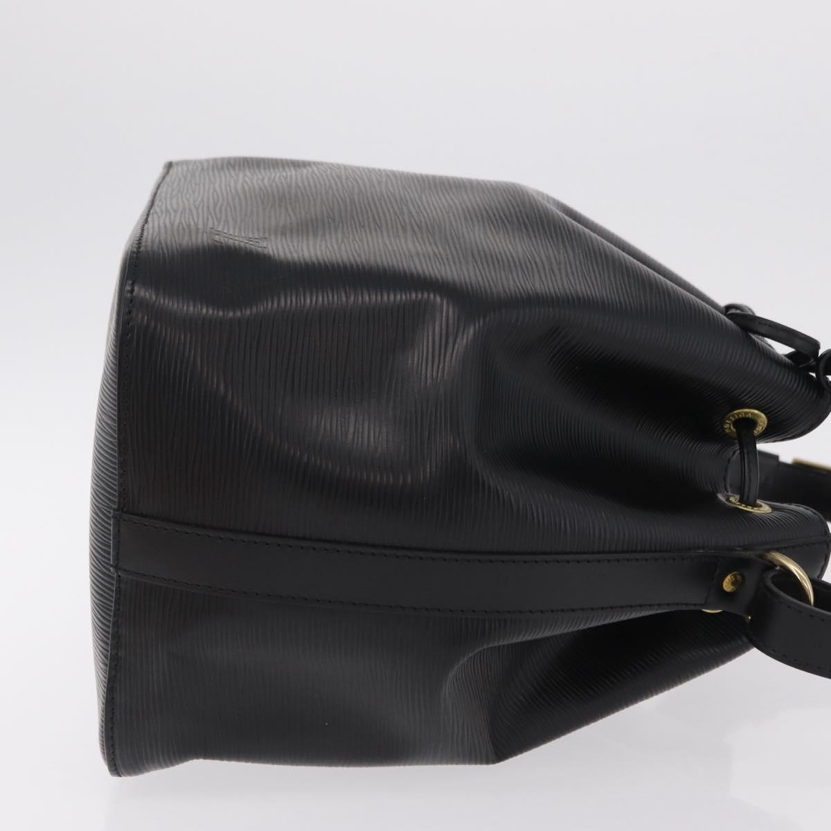 LOUIS VUITTON Epi Petit Noe Shoulder Bag Black M44102 LV Auth 200846