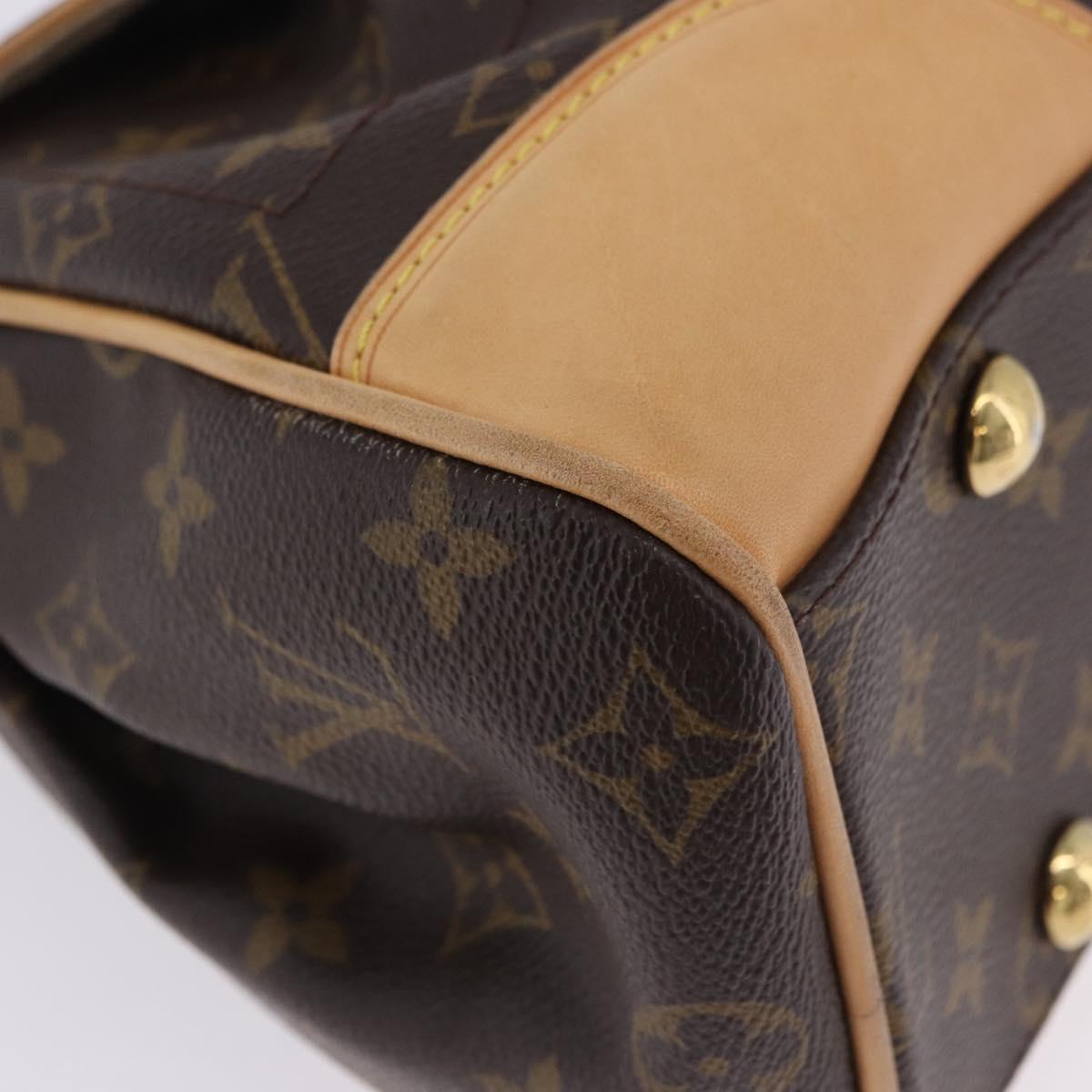 LOUIS VUITTON Monogram Beverly MM Shoulder Bag M40121 LV Auth 200905SAV