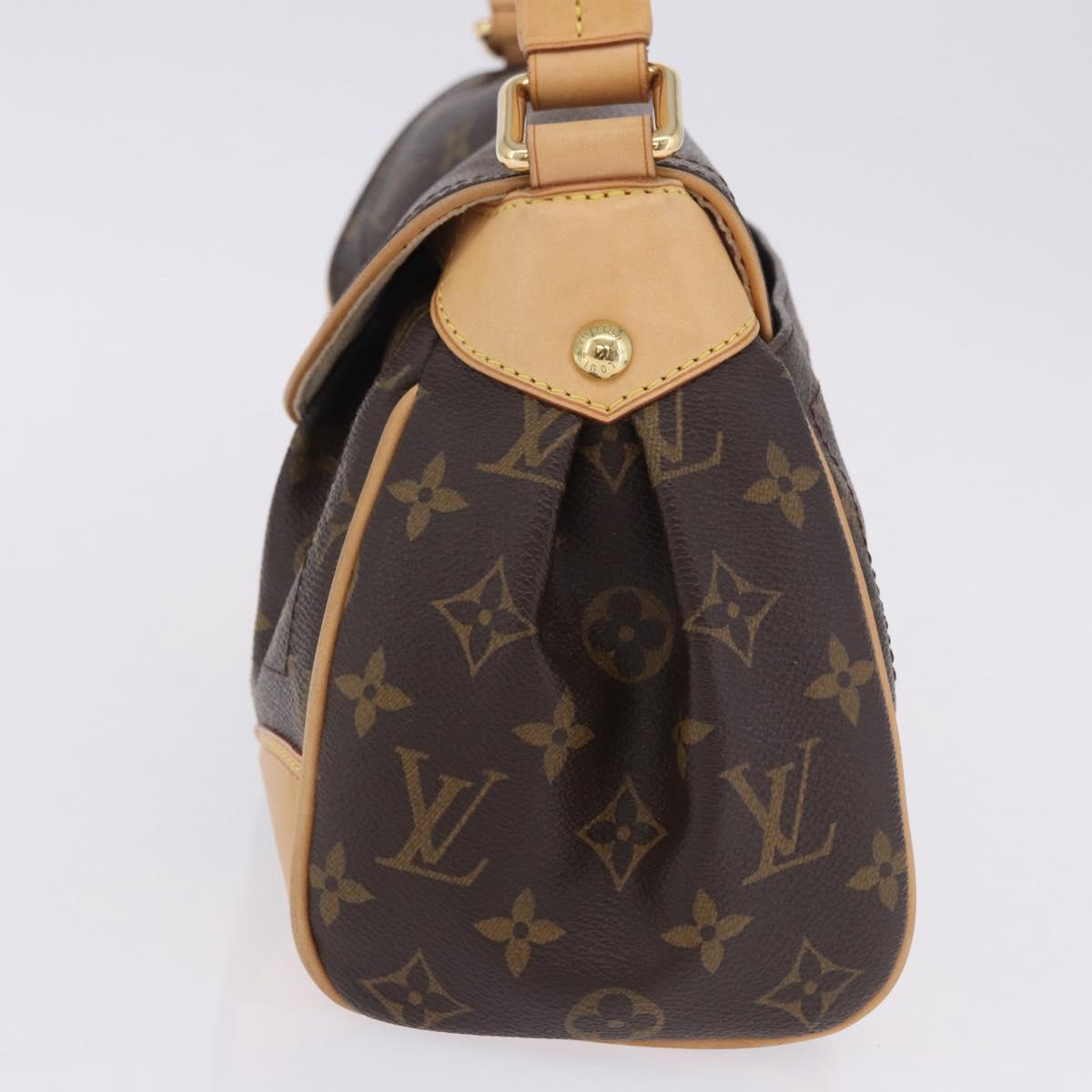 LOUIS VUITTON Monogram Beverly MM Shoulder Bag M40121 LV Auth 200905SAV