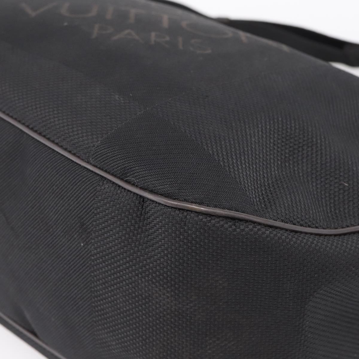 LOUIS VUITTON Damier Geant Explorateur Shoulder Bag Black M93616 LV Auth 200910A