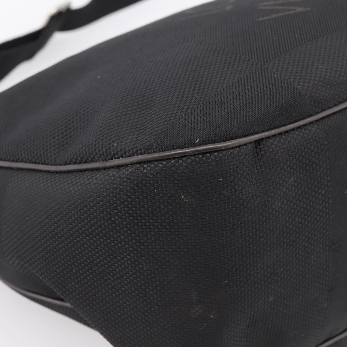 LOUIS VUITTON Damier Geant Explorateur Shoulder Bag Black M93616 LV Auth 200910A