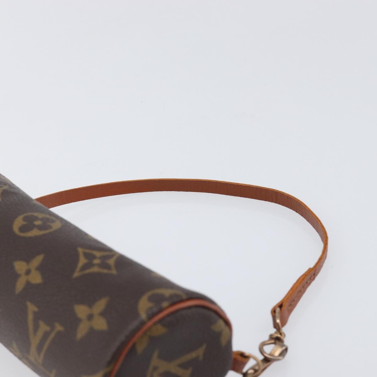 LOUIS VUITTON Monogram Papillon Pouch LV Auth 200931A