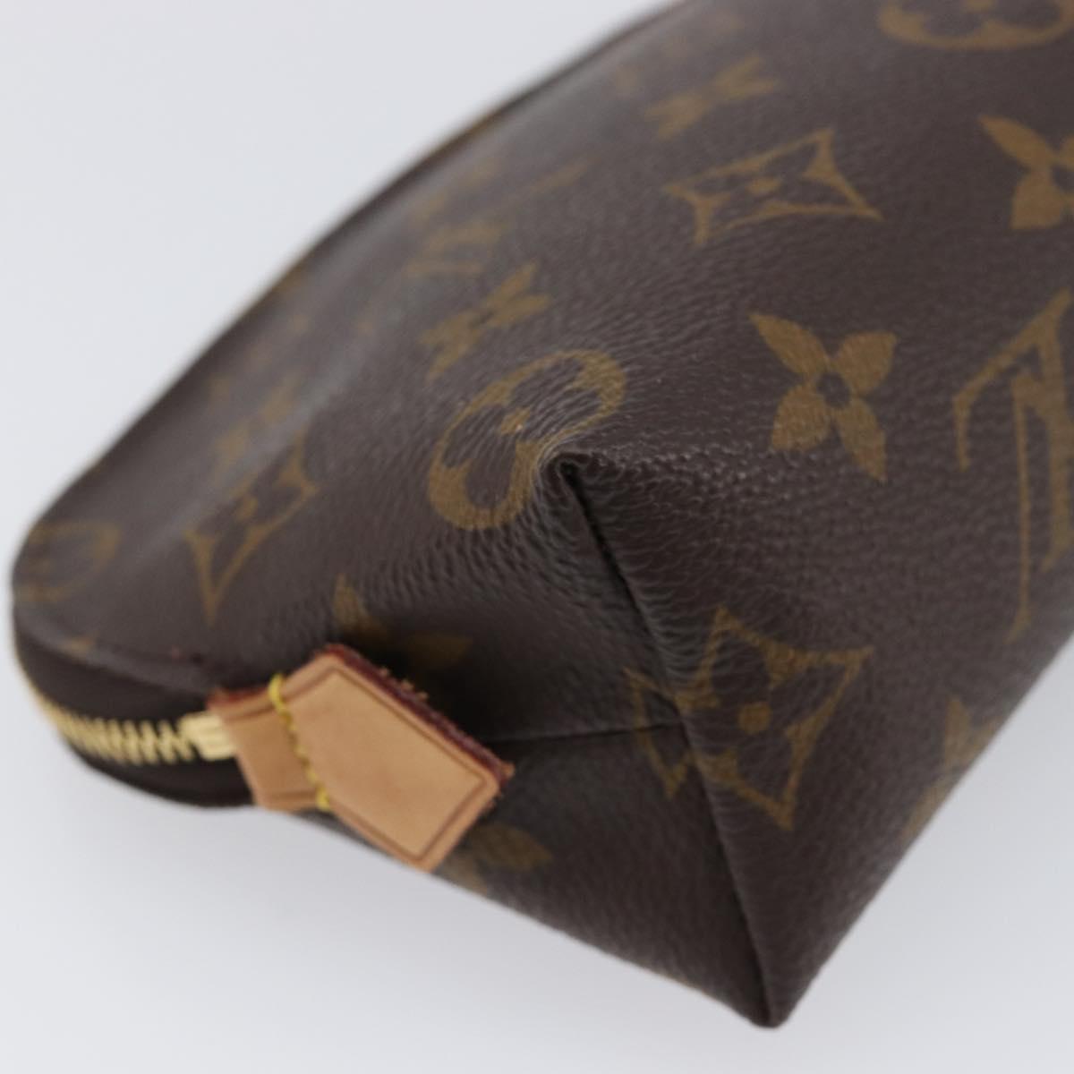 LOUIS VUITTON Monogram Pochette Cosmetic PM Pouch M43998 LV Auth 200932