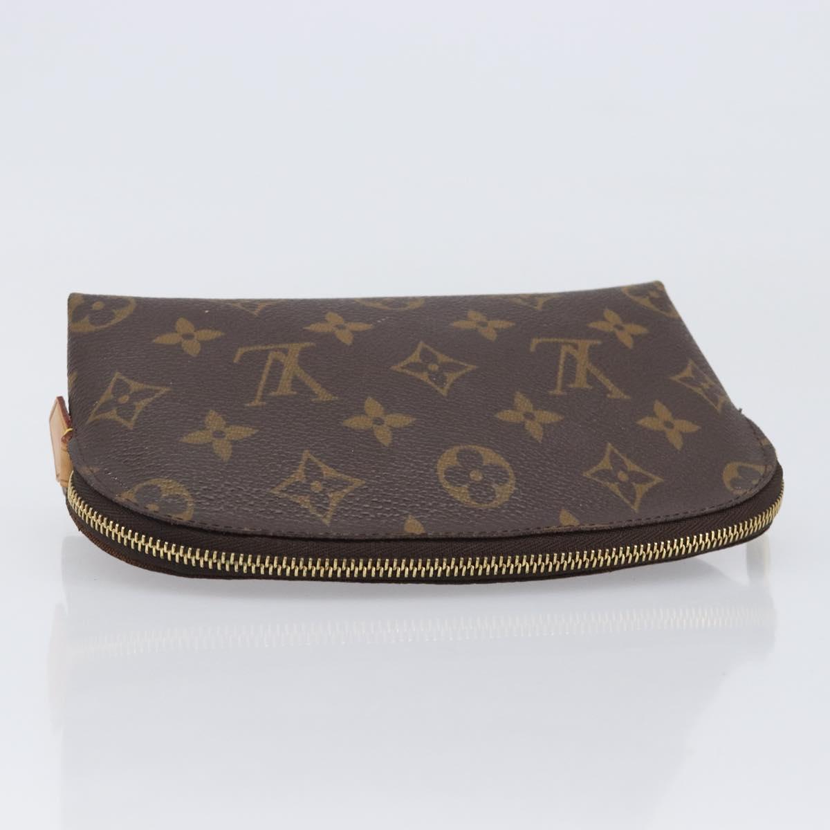 LOUIS VUITTON Monogram Pochette Cosmetic PM Pouch M43998 LV Auth 200932