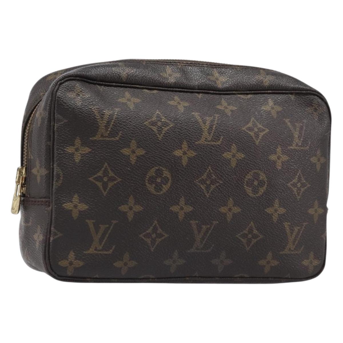 LOUIS VUITTON Monogram Trousse Toilette 23 Clutch Bag M47524 LV Auth 200942