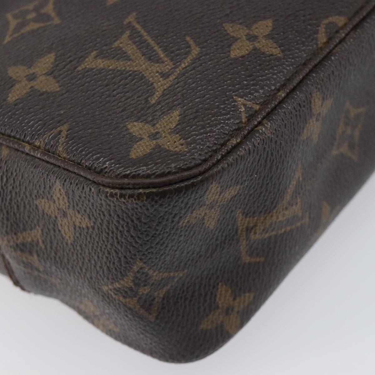 LOUIS VUITTON Monogram Trousse Toilette 23 Clutch Bag M47524 LV Auth 200942