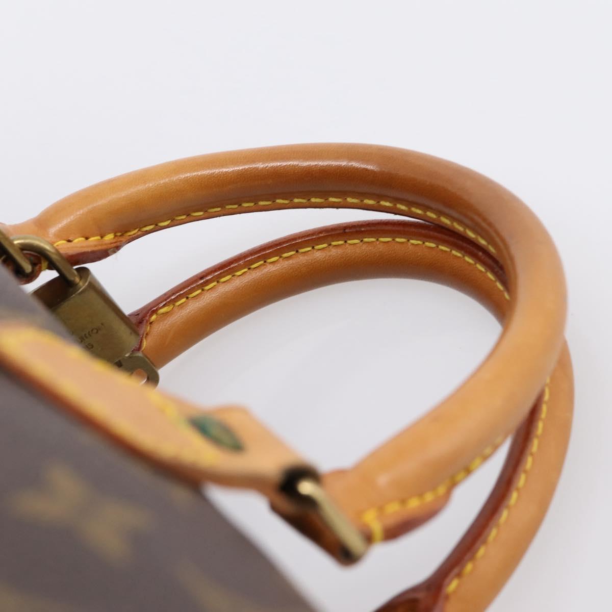 LOUIS VUITTON Monogram Speedy 30 Hand Bag M41526 LV Auth 200954V