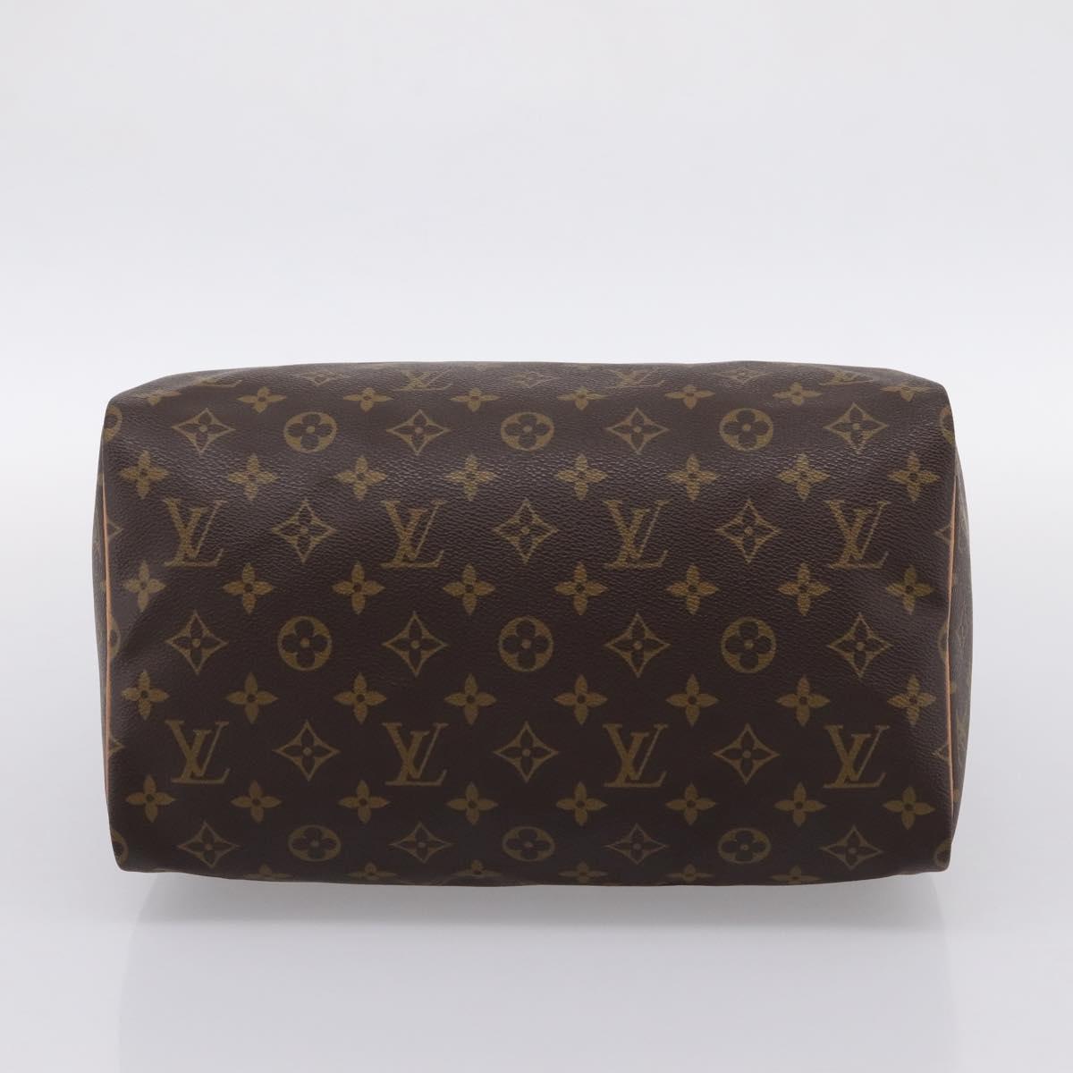 LOUIS VUITTON Monogram Speedy 30 Hand Bag M41526 LV Auth 200954V